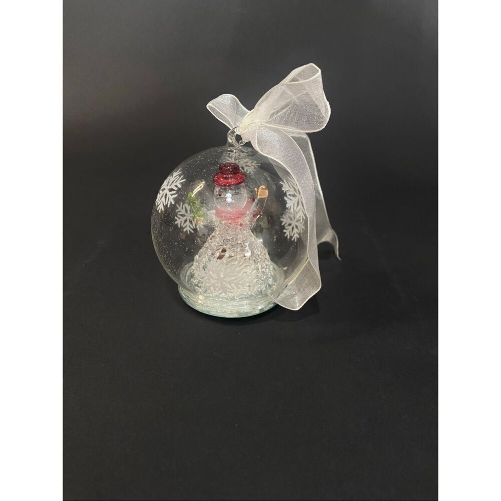 Light Up Snowman Ornament